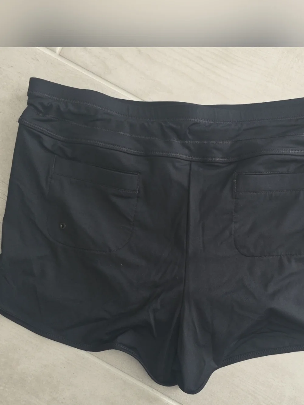 Athleta Black Swim Shorts Medium - Picture 6 of 8